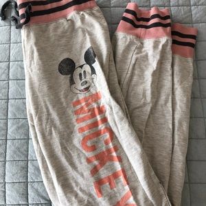 Micky mouse pajama pants from Disney land